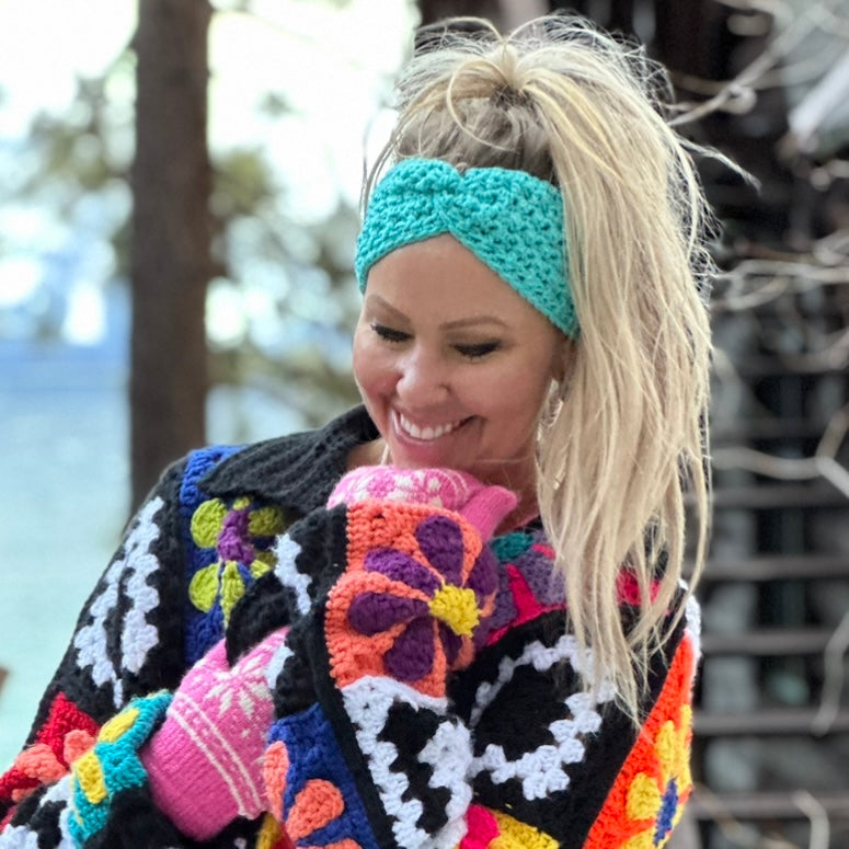 Crochet Twisted Headband (Ear Warmer) - Free Pattern