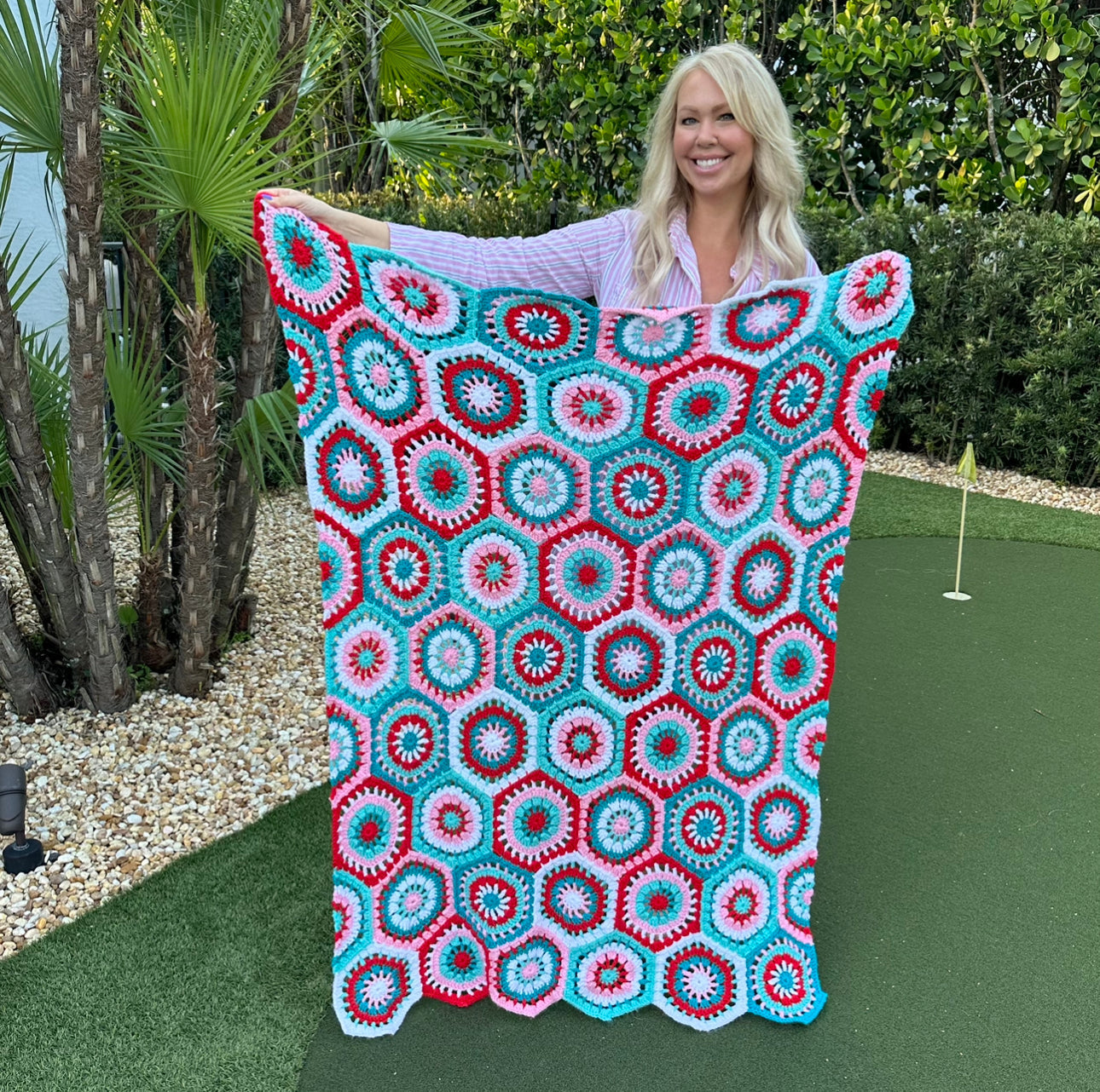 Hexagon Blanket Pattern