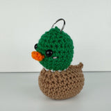Mallard Duck Keychain 