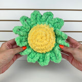 Light Green Mini Flower Pillow