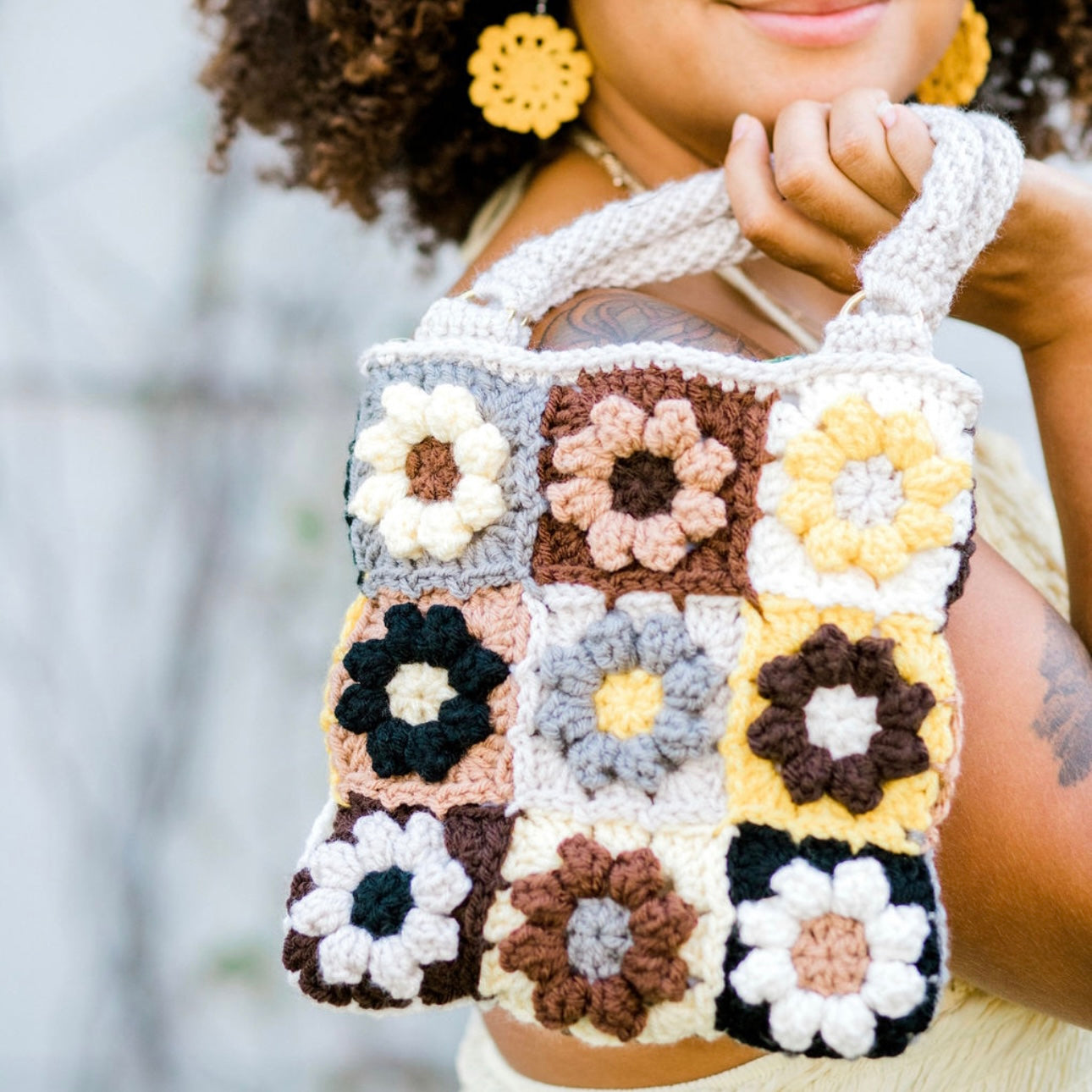 Flower Bouquet Handbag