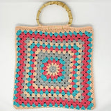 Peaches Large Granny Square Bag
