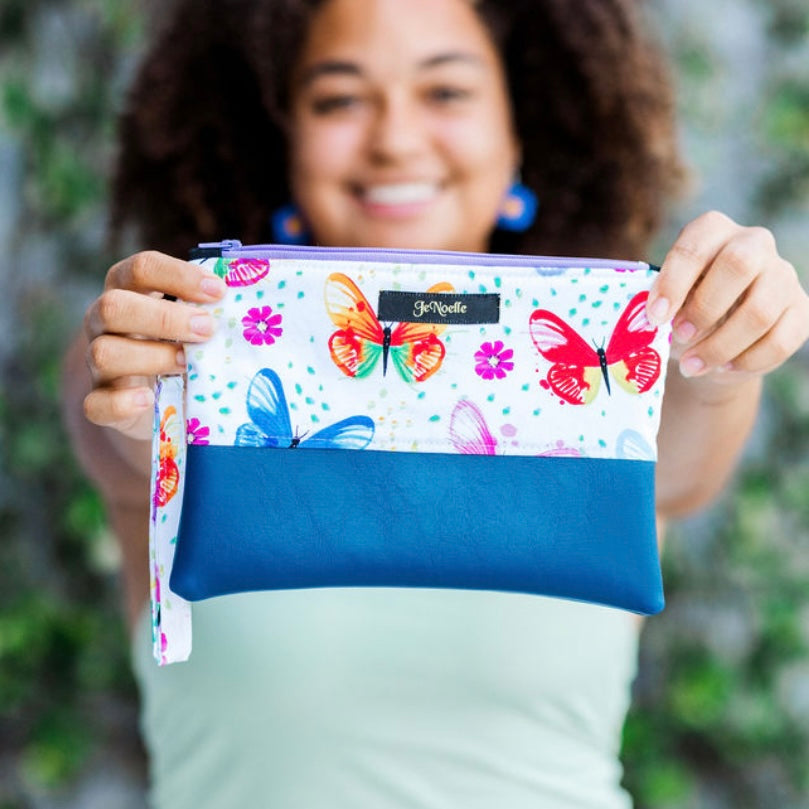 Butterfly Love Wristlet Clutch