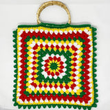 Lollipop Large Bobble Granny Square Crochet Bag