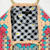 Peaches Large Granny Square Bag