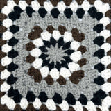 Chocolate Custard Large Granny Square Bag