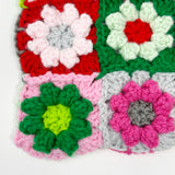 Strawberry Pie Bouquet Flower Crochet Handbag