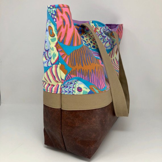 Swim With Me Tote Bag