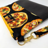 Pizza Party Wristlet Clutch