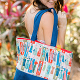 Vintage Glam Tote Bag, Simplicity Pattern Tote