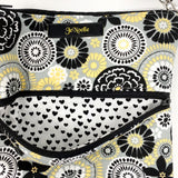 Black & Yellow Crossbody Bag