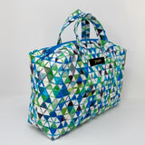 Blue Glass Makeup Traveler