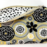 Black & Yellow Wristlet Mini