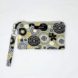 Black & Yellow Wristlet Mini