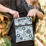 Black & Yellow Crossbody Bag