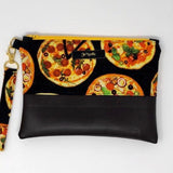 Pizza Party Wristlet Clutch