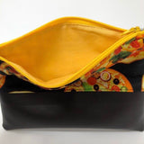 Pizza Party Wristlet Clutch