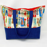 Vintage Glam Tote Bag, Simplicity Pattern Tote