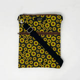 Sunny Flowers Crossbody Bag, Sunflower Crossbody