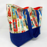 Vintage Glam Tote Bag, Simplicity Pattern Tote