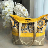 Floral Sunshine Tote Bag