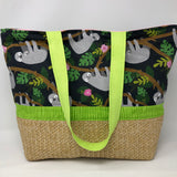 Let’s Hang Tote Bag, Sloth Tote